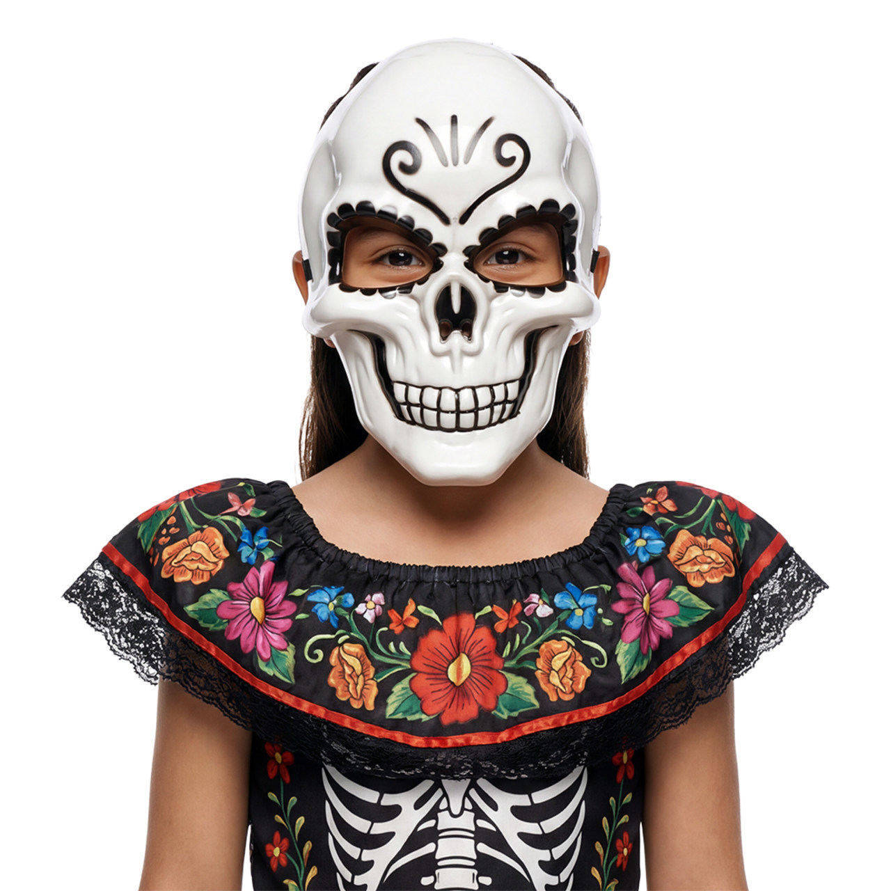 White Catrina Mask