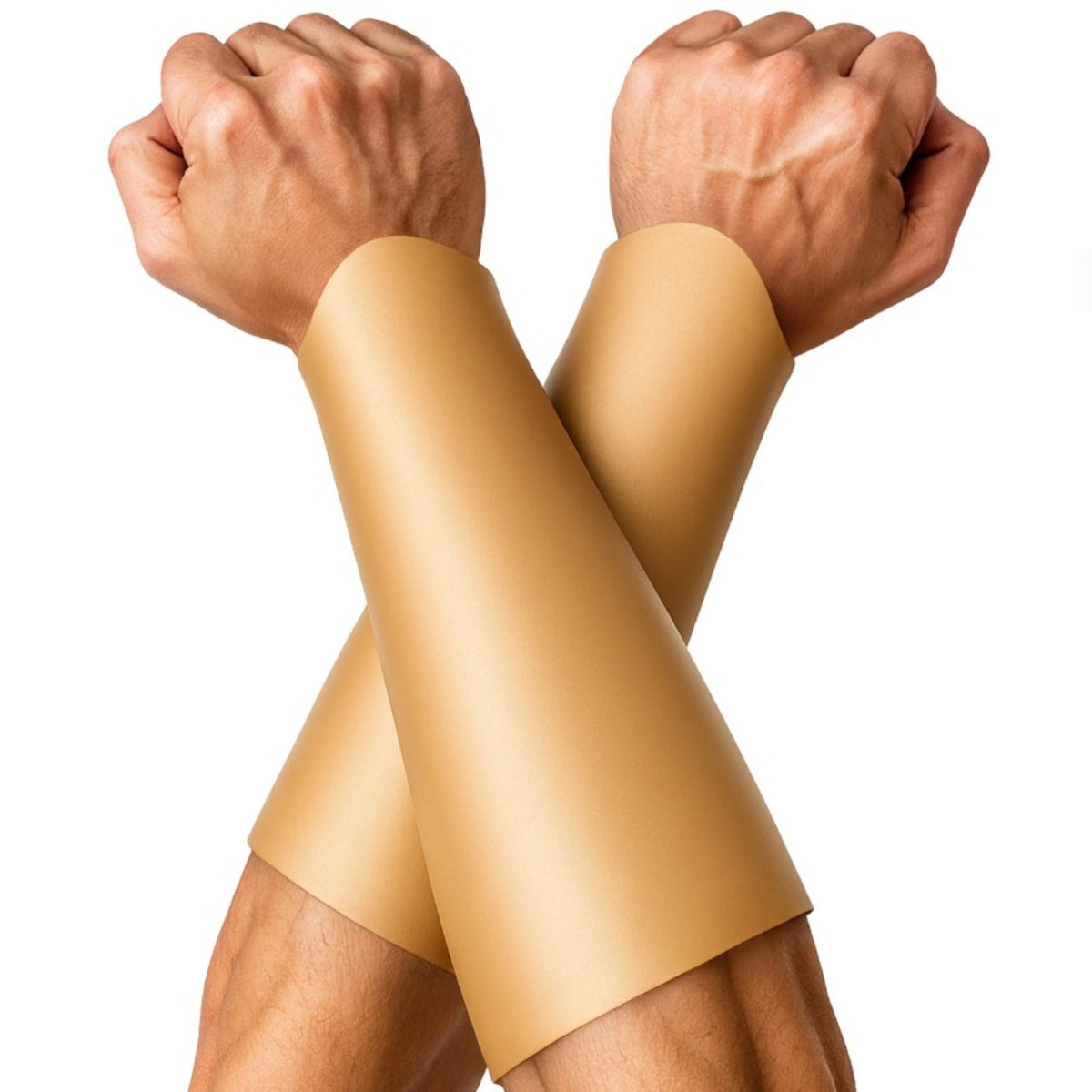 Gold Roman Gladiator Wristbands