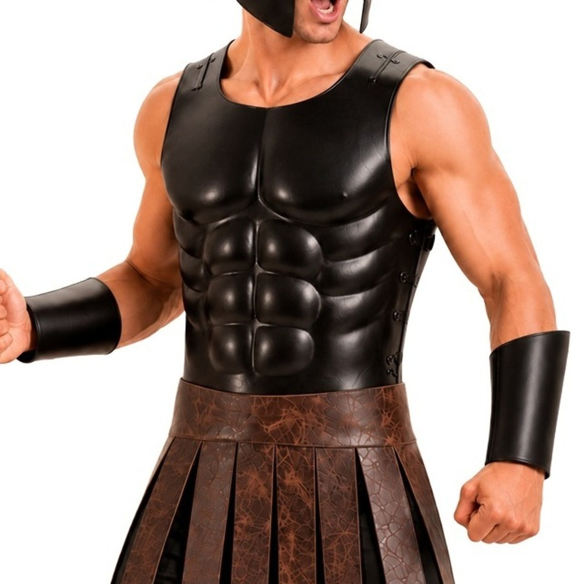 Black Gladiator Wristbands