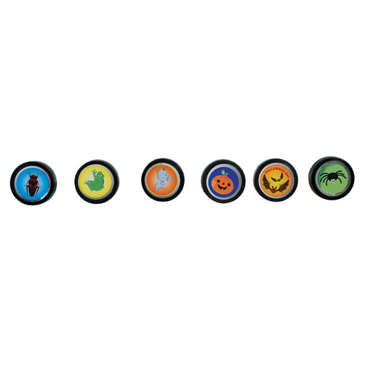 Pack of 6 Halloween Stamps