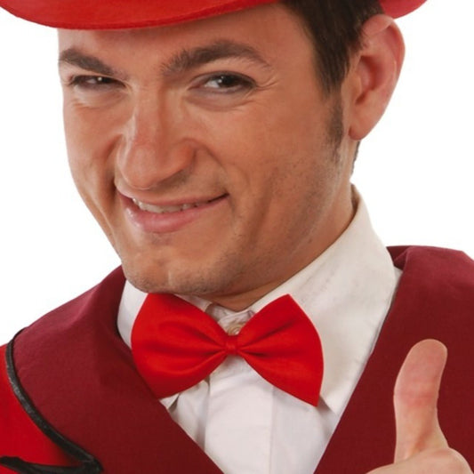 Red Fabric Bow tie