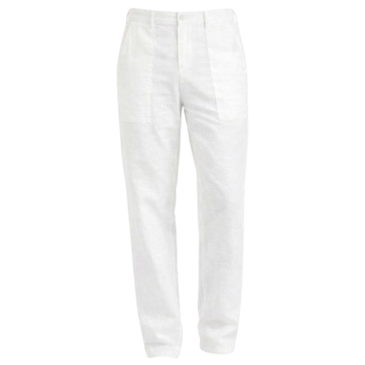 White San Fermín Trousers with Pockets