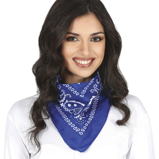 Blue Cowboy Kerchief