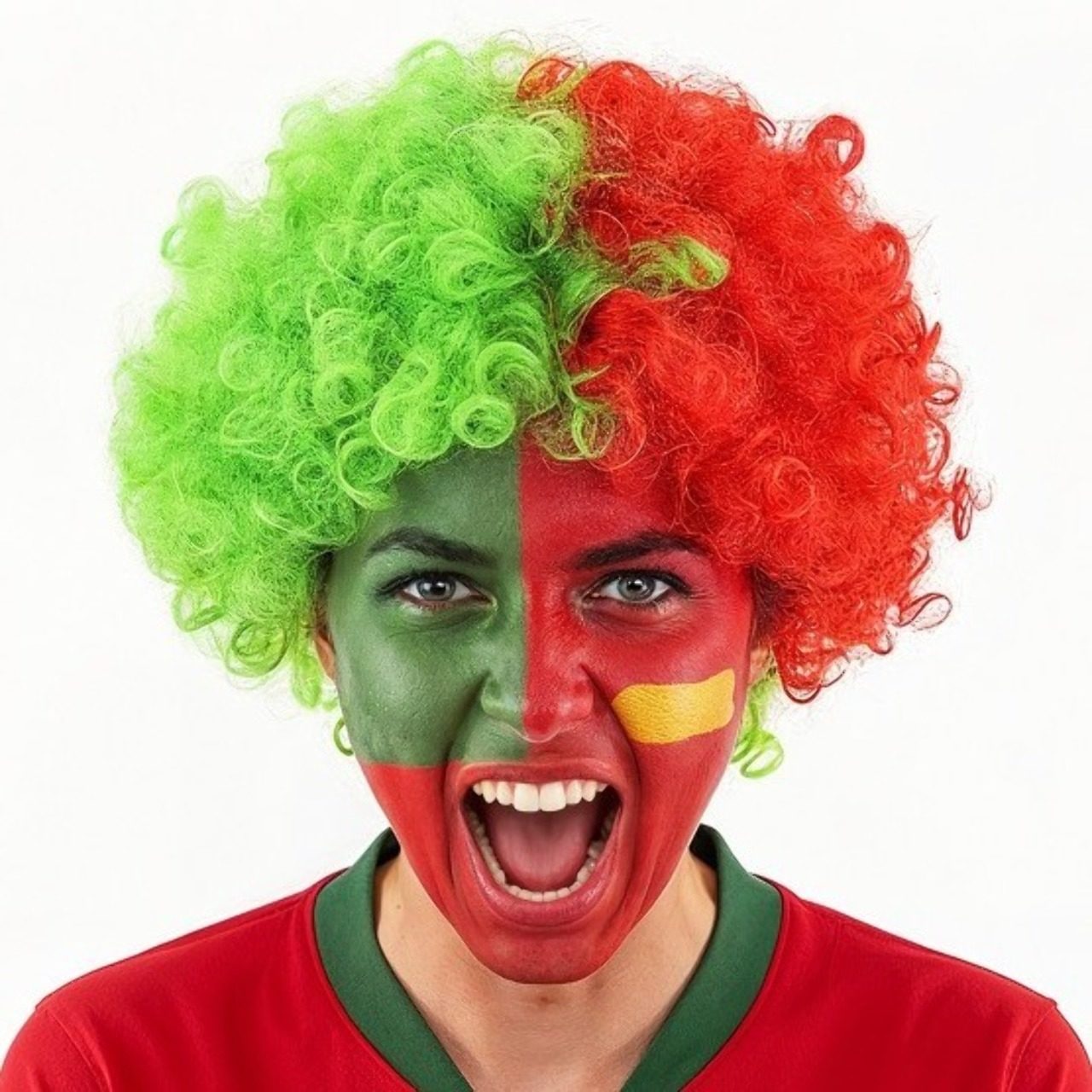 Portugal Afro Wig