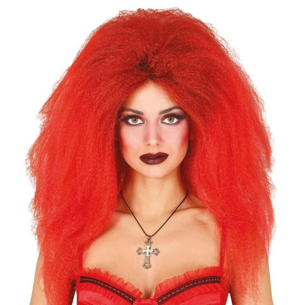 Red Frizz Wig