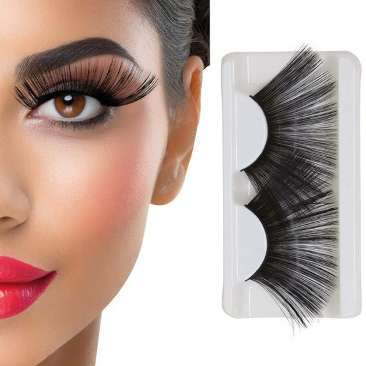 Jumbo Black Eyelashes