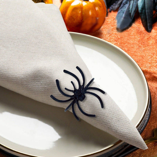 Metallic Spider Napkin Holder