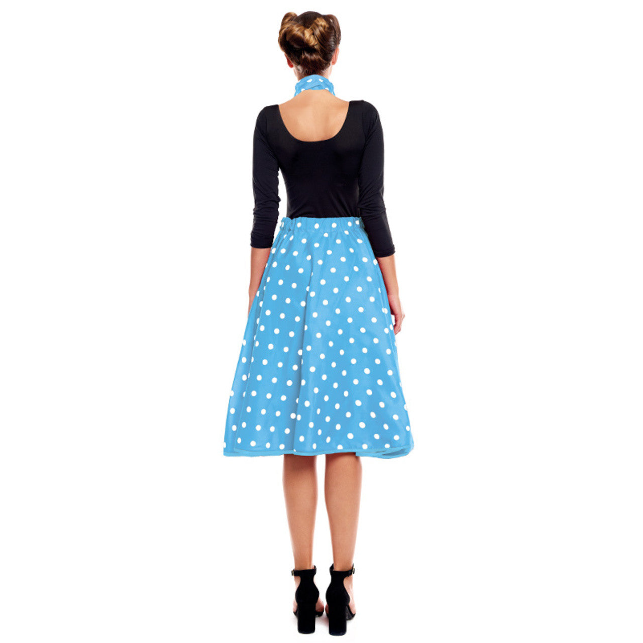 Blue Polka Dot 50s Set