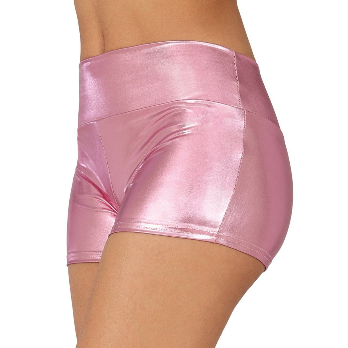 Metallic Pink Shorts
