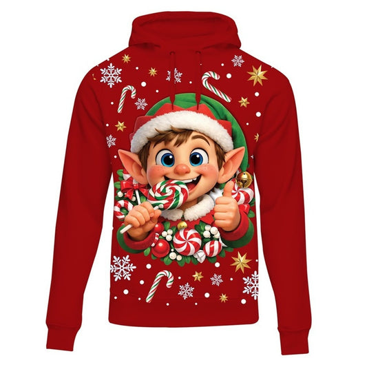 Womens Christmas Elf Sweatshirt