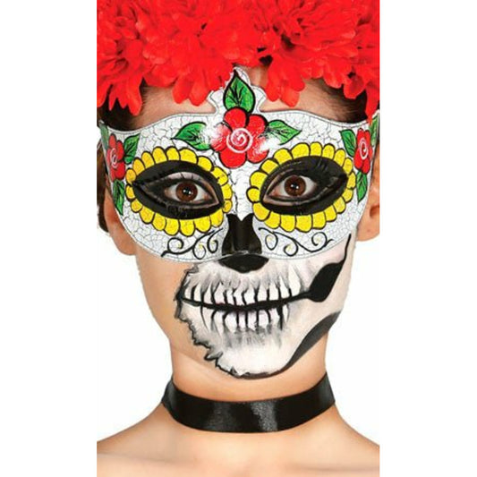 Antifaz Catrina Flores | Don Disfraz