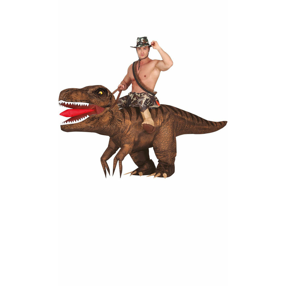 Disfraz a Hombros de Dino Rex Hinchable adulto | Don Disfraz