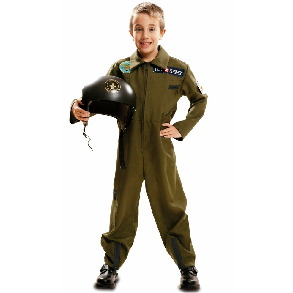 Disfraz de Piloto de Combate Oficial infantil | Don Disfraz