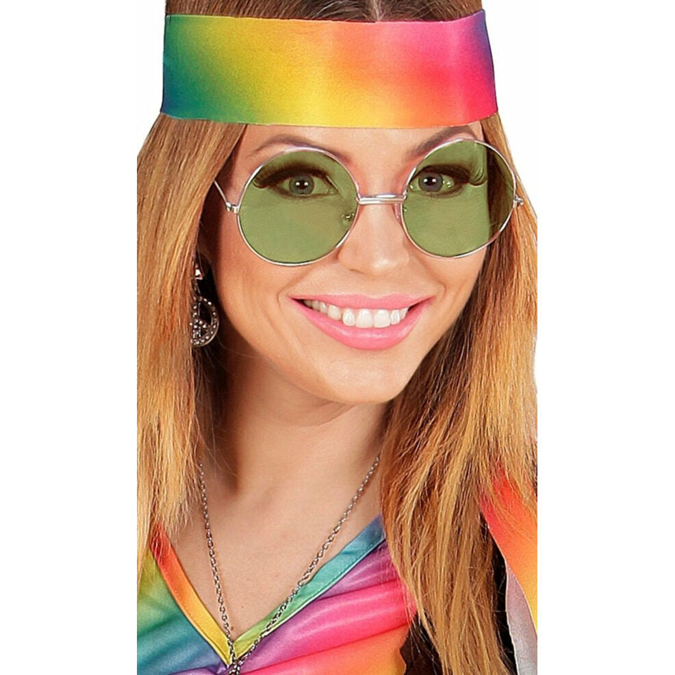 Gafas Redondas Verdes Grandes | Don Disfraz