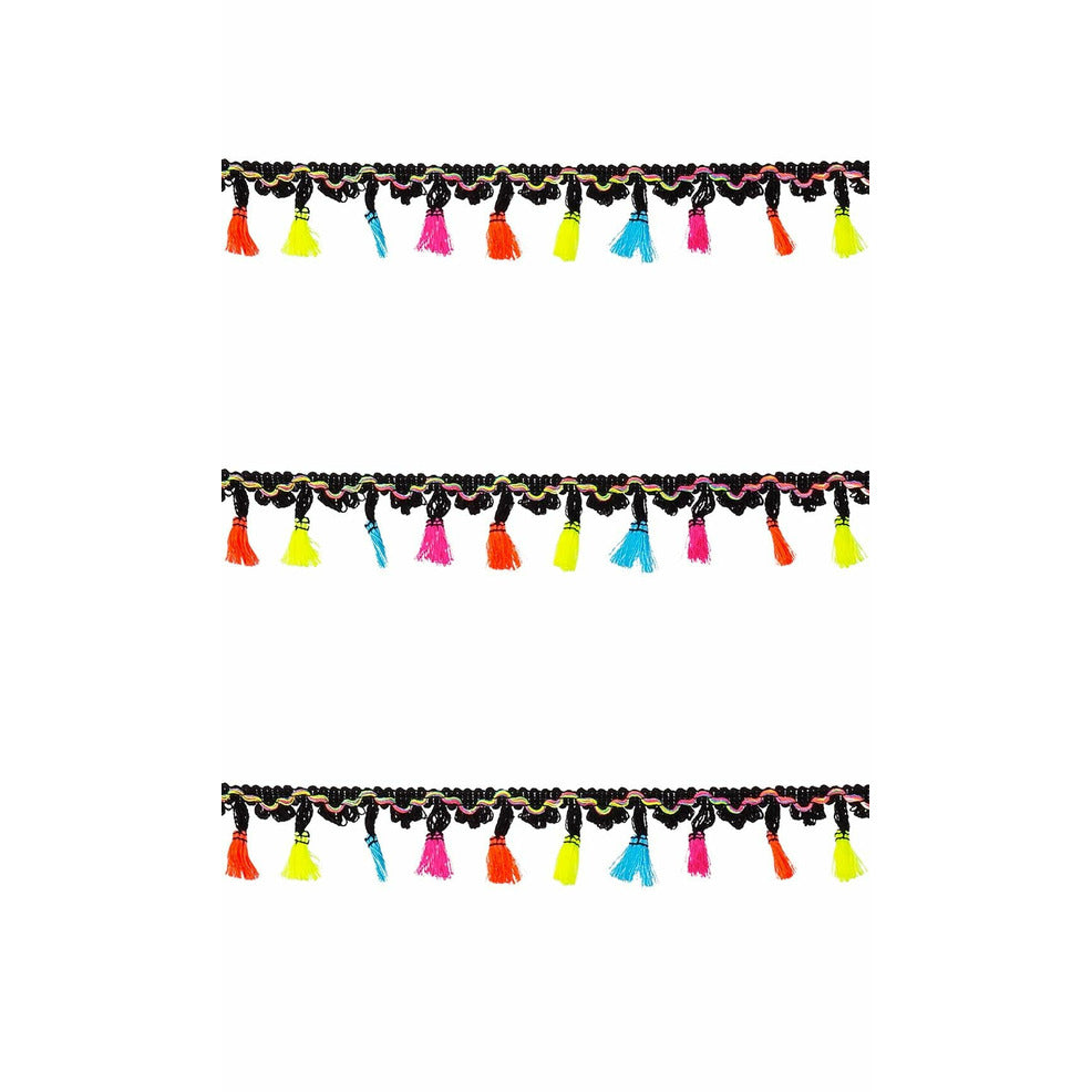 Guirnalda de Borlas Multicolor | Don Disfraz