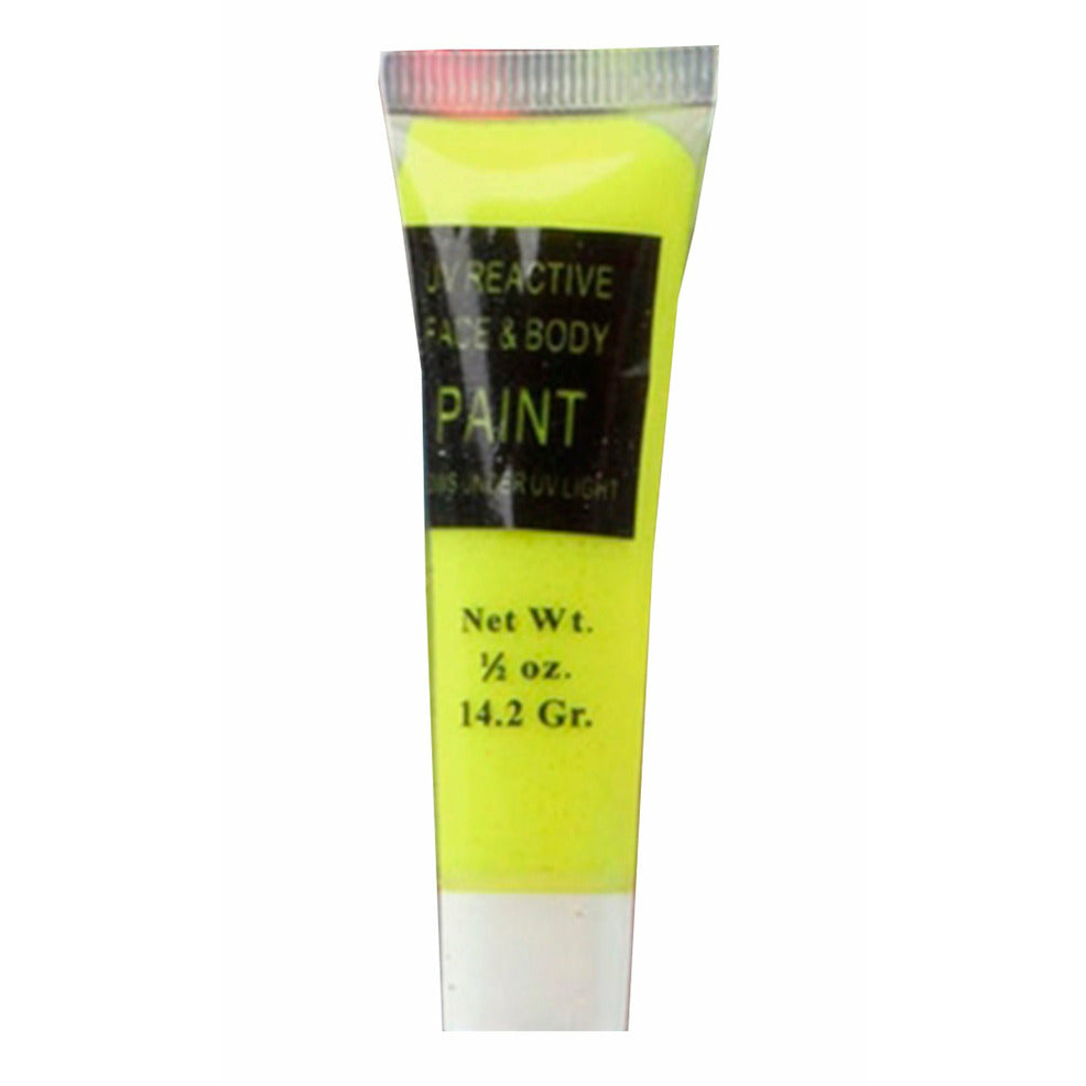 Maquillaje Amarillo Neón UV | Don Disfraz