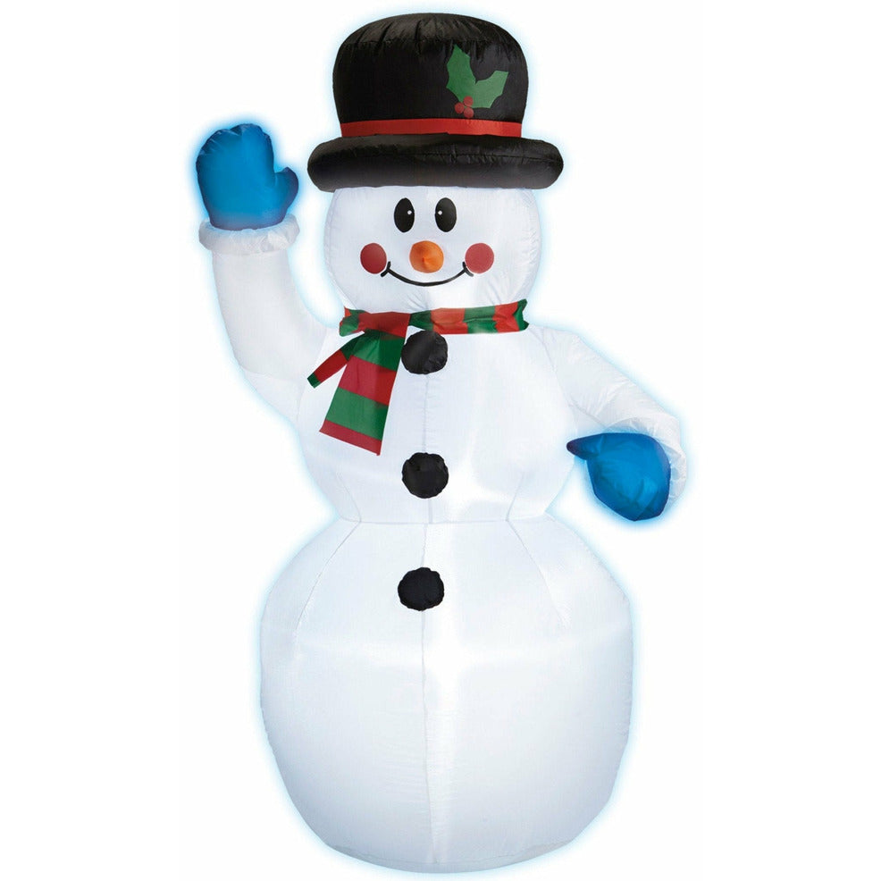 Muñeco Nieve Luminoso Hinchable | Don Disfraz