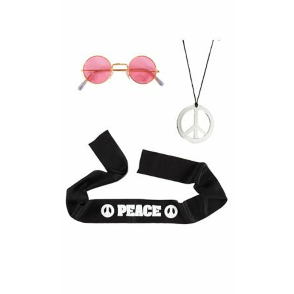 Set Hippie Paz | Don Disfraz