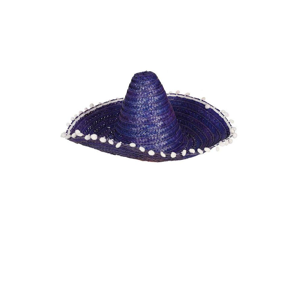 Sombrero Mexicano de Paja Azul | Don Disfraz