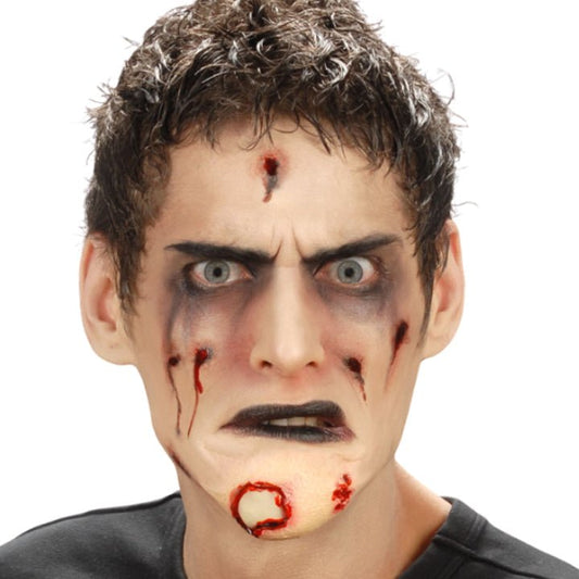 Latex Chin Wound