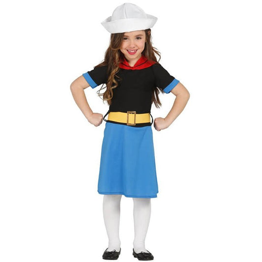 Girls Popeye Sailor Costume