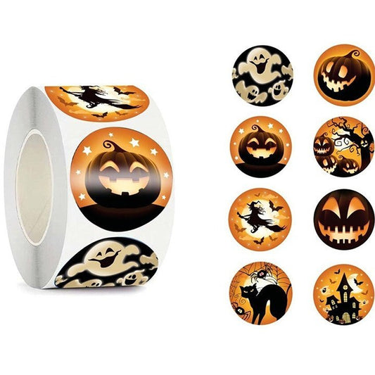 200 Halloween Stickers