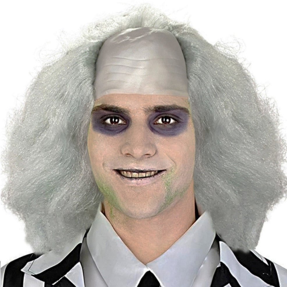 Grey Bald Wig