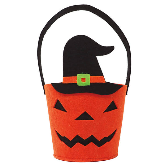 Felt Pumpkin Bucket