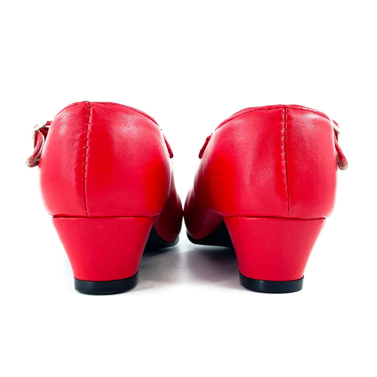 Plain Red Flamenco Shoes