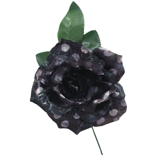 Black and Pink Flamenco and Chulapa Flower