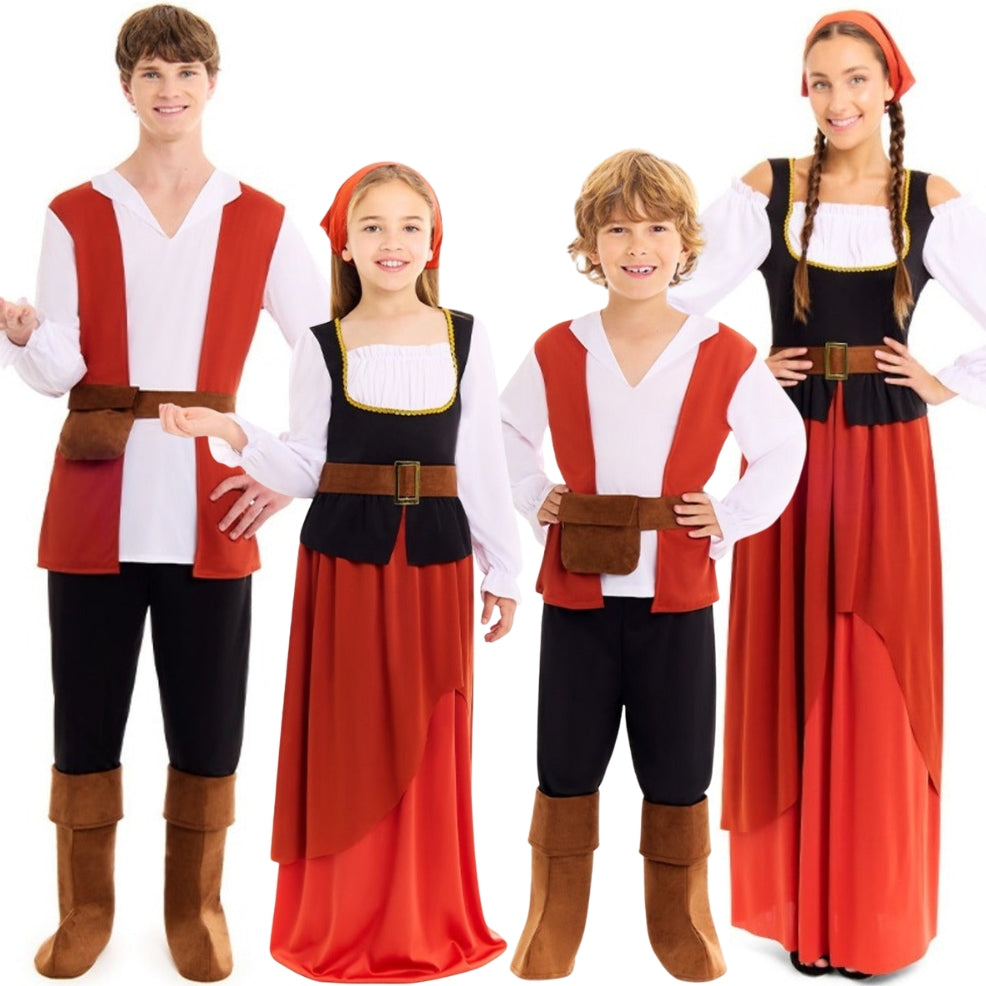 Disfraz en grupo de Mesoneros Medieval