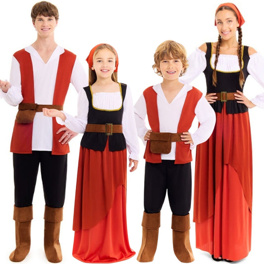Disfraz en grupo de Mesoneros Medieval