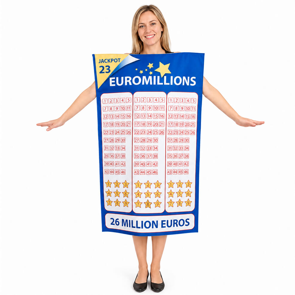 Adult Euromillions Costume