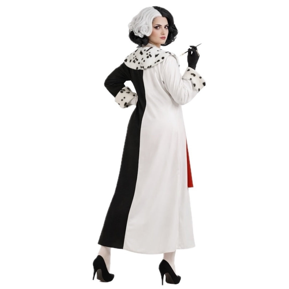 Womens Cruella Coat Costume