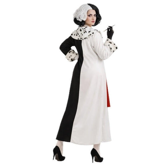 Womens Cruella Coat Costume