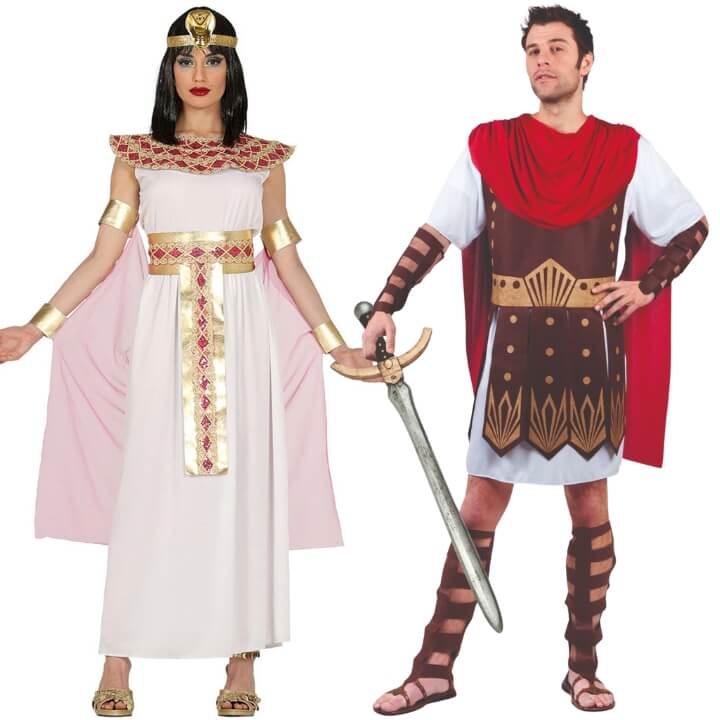 Cleopatra and Mark Antony Couples Costumes