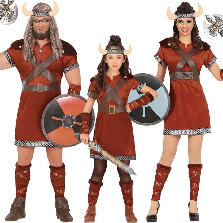 Nordic Viking Group Costumes