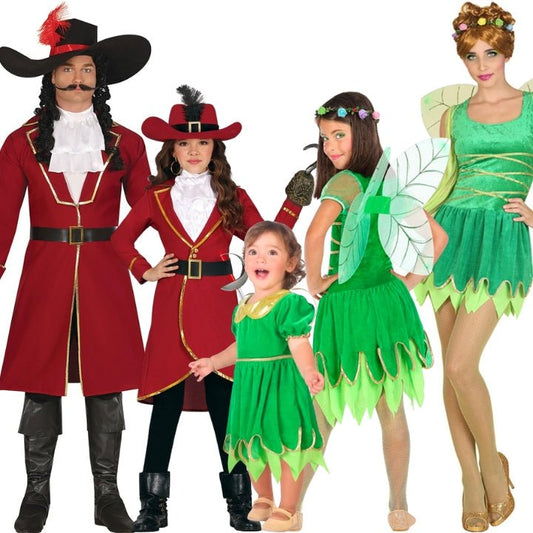 Captain Hook and Tinker Bell Group Costumes