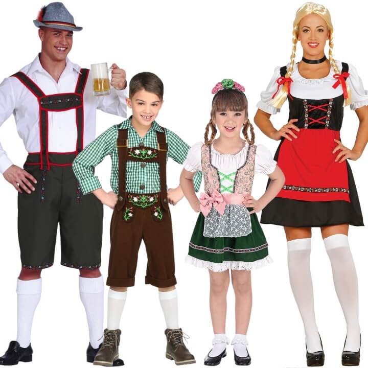 German Tyrolean Group Costumes