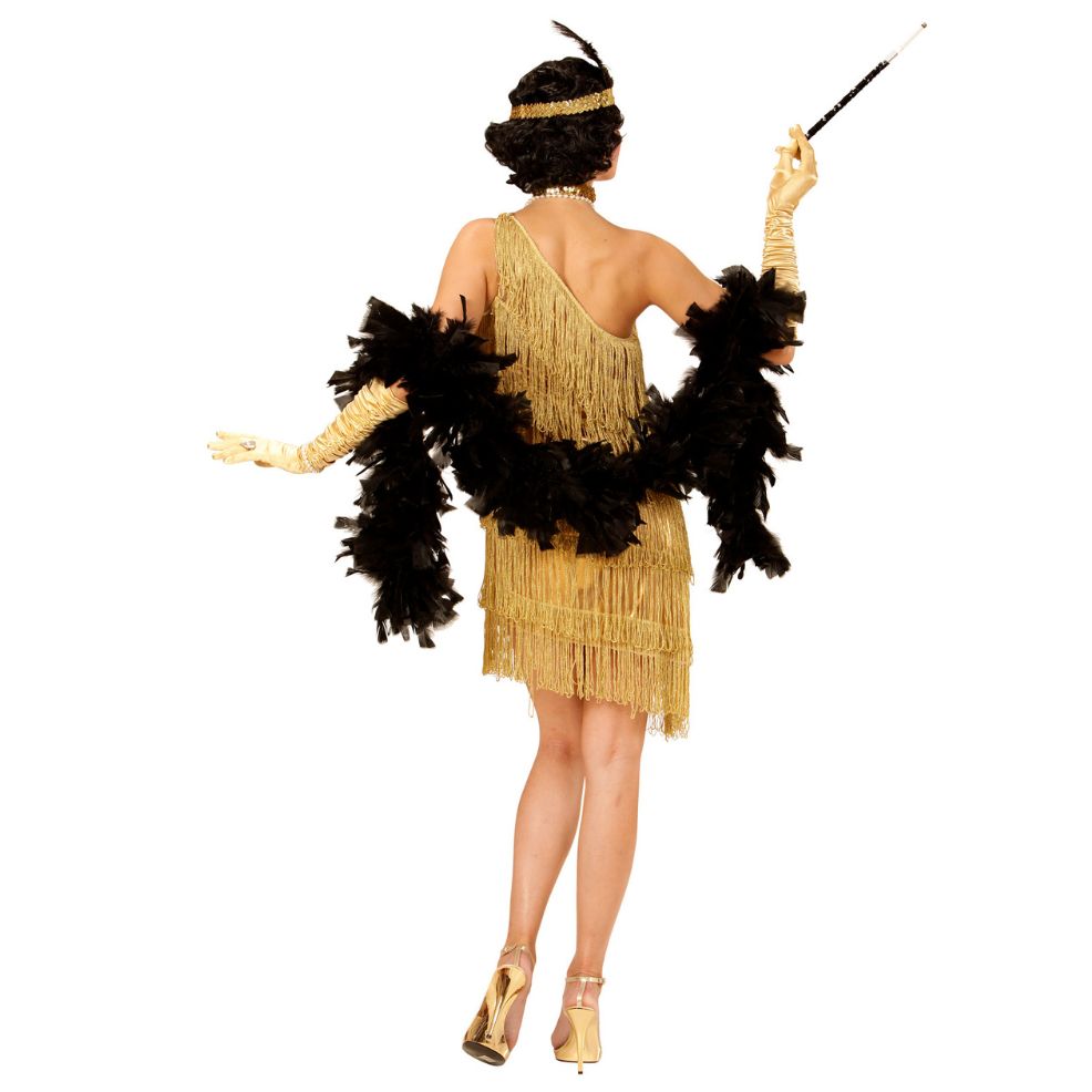 Womens Gold Charleston Costume