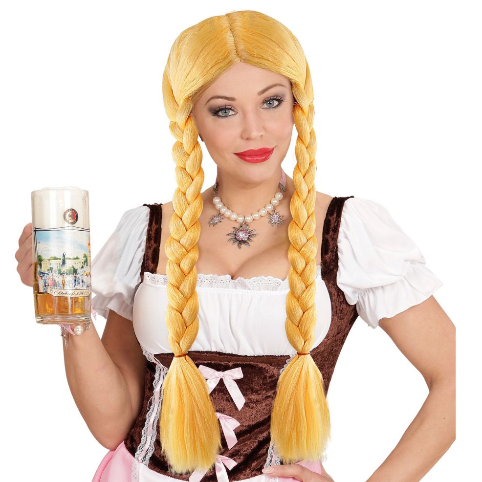 Long Blonde Braids Wig
