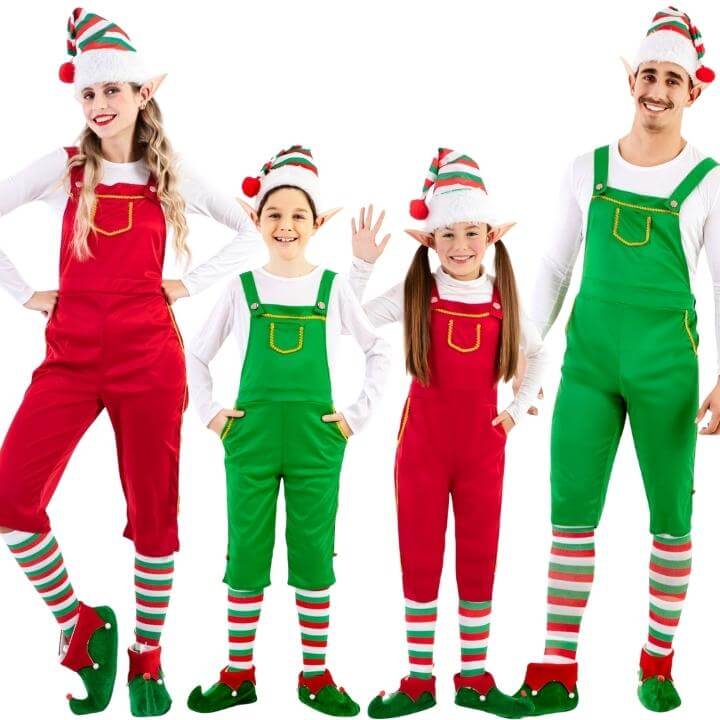 Dungaree Elf Group Costumes