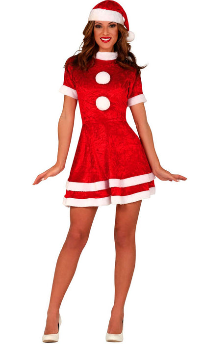Red Santa and Mrs Claus Group Costumes
