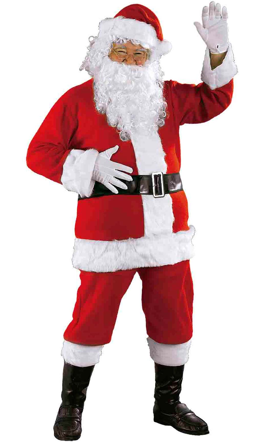Red Santa and Mrs Claus Group Costumes