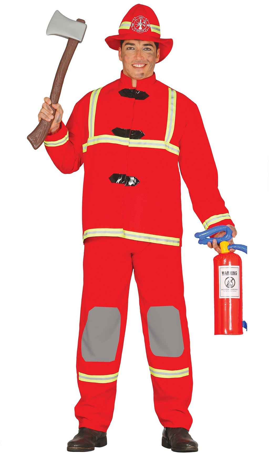Red Firefighter Group Costumes