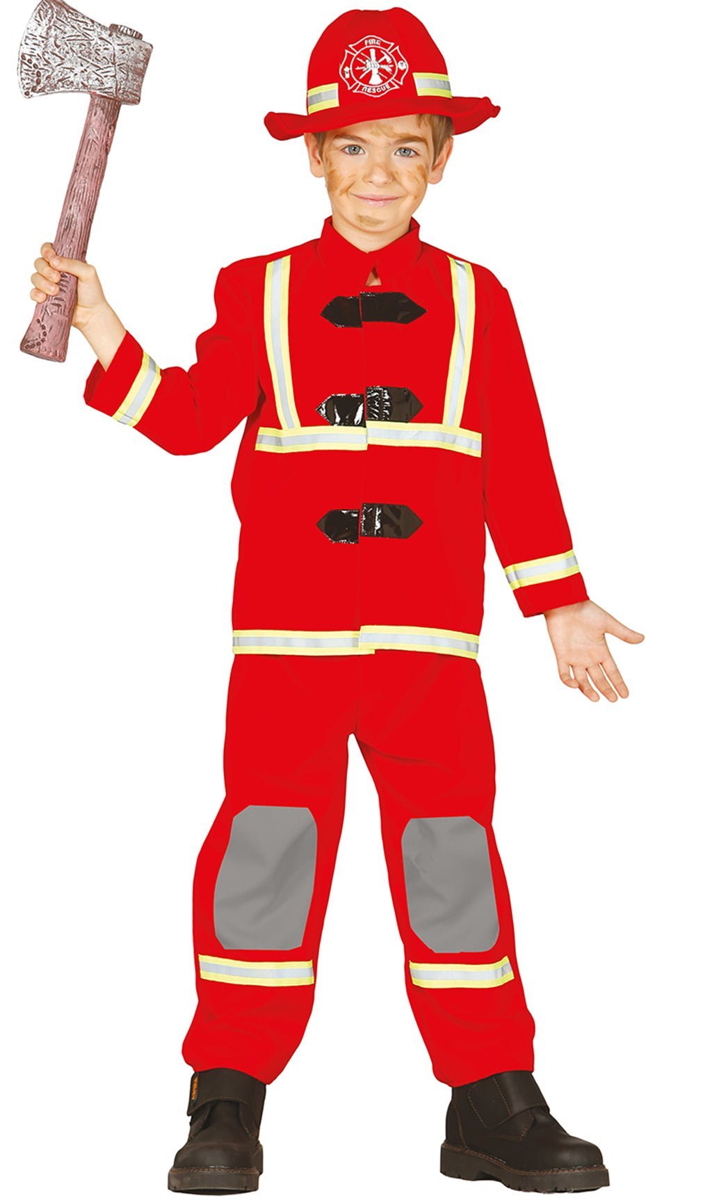 Red Firefighter Group Costumes