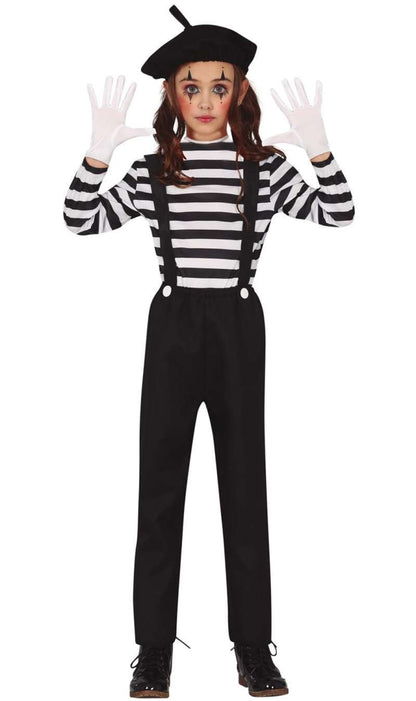 Beret Mime Group Costumes