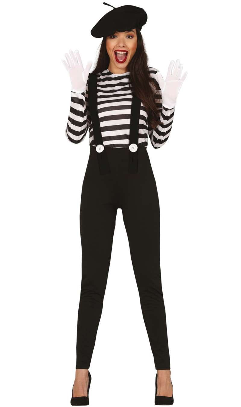 Beret Mime Group Costumes