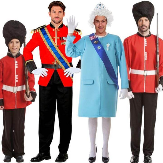 British Royal Family Group Costumes