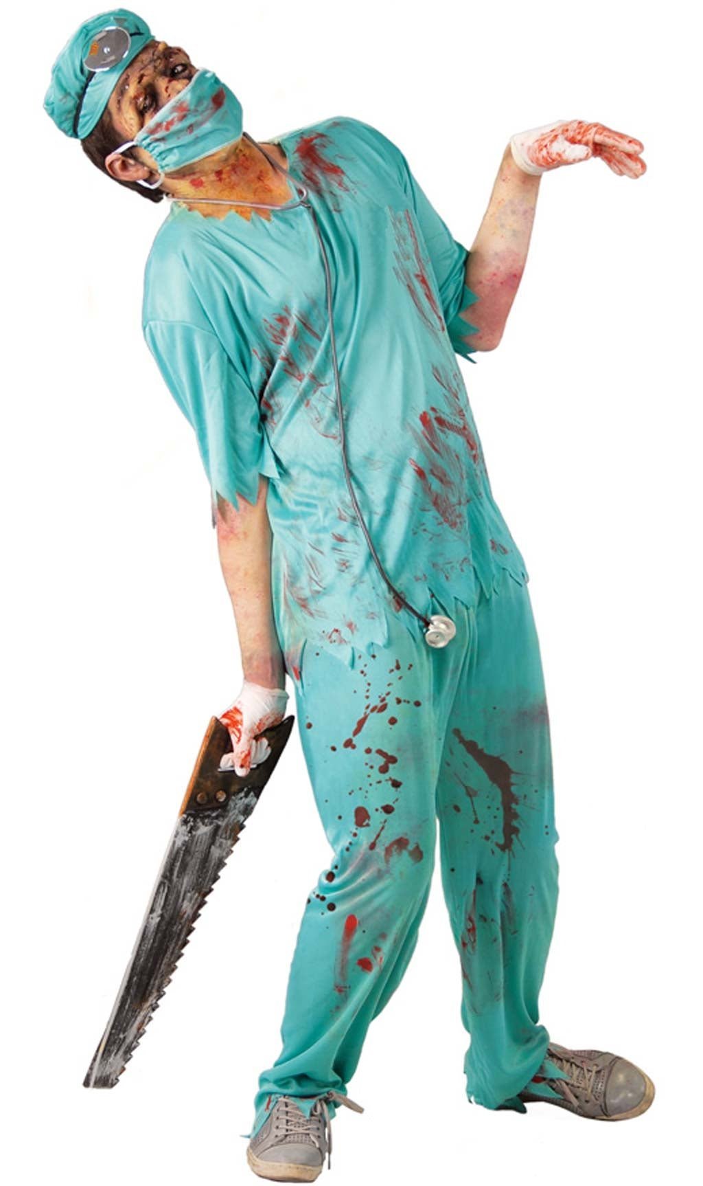 Zombie Doctor and Nurse Group Costumes